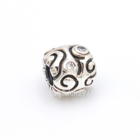 Authentic PANDORA Sparkling Frills Daydream Charm - Picture 8 of 11